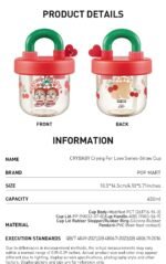CRYBABY Crying For Love Series-Straw Cup - Image 4