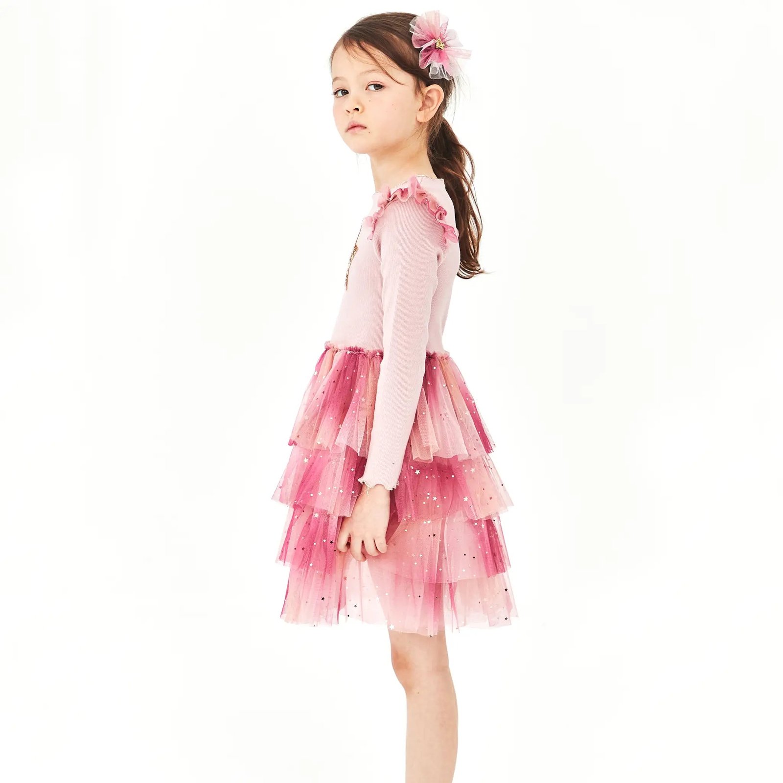 0dbe38f49592499b5c4ec813b49868e7adc88a8ed2353b26536018a851cf3d65 Frill Layered Tutu Dress - Image 2