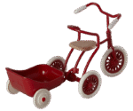 Tricycle Hanger, Mouse - Red - Image 2