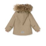 WANG FLEECE LINED WINTER JACKET FUR. GRS-Savannah Tan - Image 2