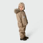 WANG FLEECE LINED WINTER JACKET FUR. GRS-Savannah Tan - Image 5