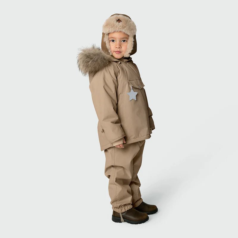 1233233700-1330_7 WANG FLEECE LINED WINTER JACKET FUR. GRS-Savannah Tan - Image 5