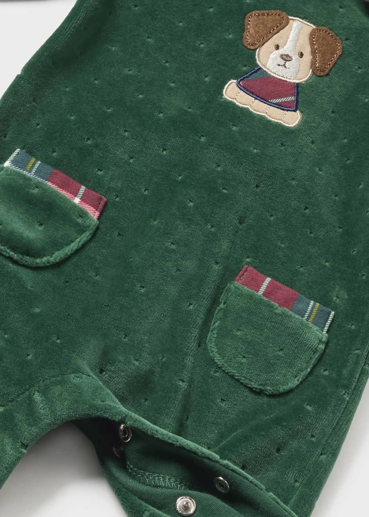 13-02748-036-XL-6 Newborn velour sleepsuit Better Cotton - Image 3