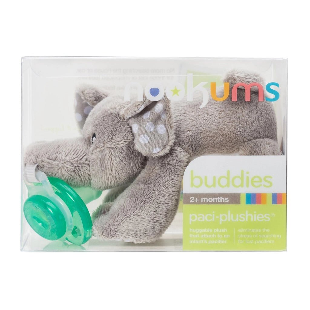 1358497f1d60a2d0bcb3683a8425f5a3b2b820f1051403aa440032daeb28119c Paci-Plushies Buddies – Ella Elephant - Image 2