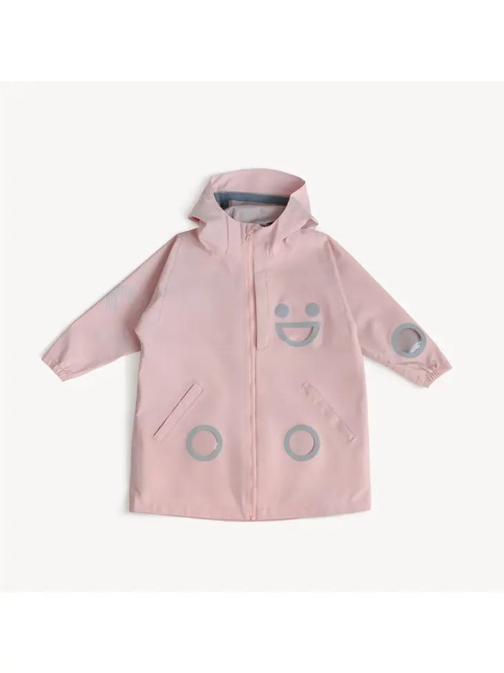 1b6278264ca87132b8f8227471e4810fd105cd63e646f2f92f930c9f6f8c40ac WISTITI Windbreaker Rain Jacket - Pink - Image 1