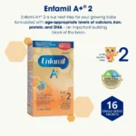 Enfamil A+ 2, Baby Formula, Designed for 6-18 month olds, Contains DHA – an important building block of the brain, Value Pack, Powder Refill, 992g, 2 x 496g - Image 3