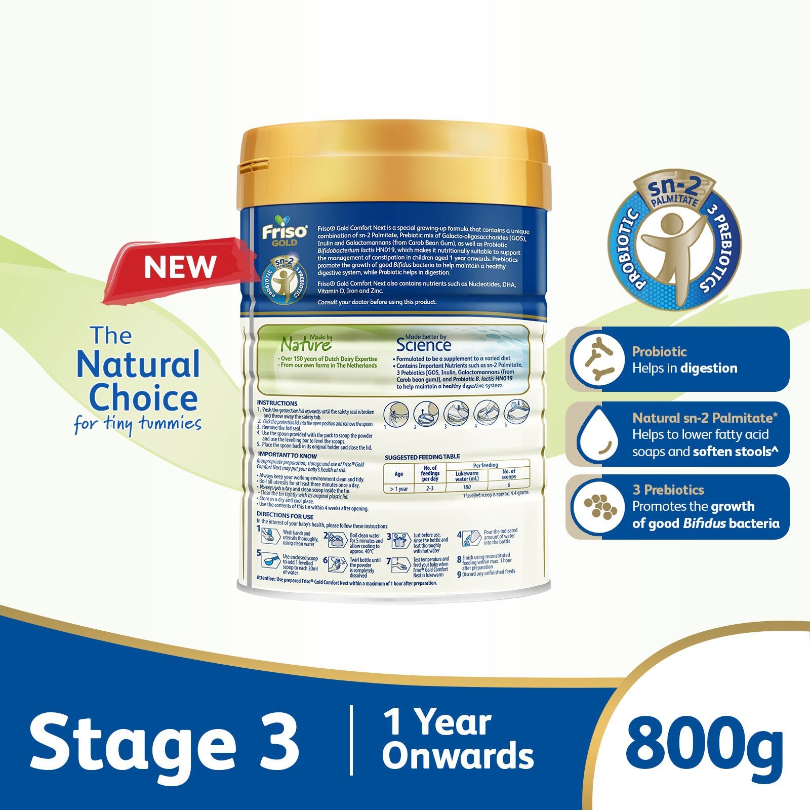2_dc3d5278-cc78-419d-9bd0-4fca09edc56d (Bundle of 2) Friso Gold Comfort Next 800g - Specialty Growing Up Milk For 1 Year Onwards - Image 2