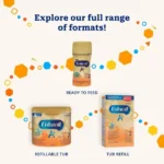 Enfamil A+ 2, Baby Formula, Designed for 6-18 month olds, Contains DHA – an important building block of the brain, Eco Powder Tub, 550g, 550g - Image 3
