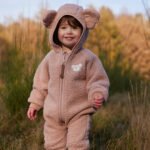 AMADEUS KOALA FLEECE JUMPSUIT— Cloudy Rose - Image 2