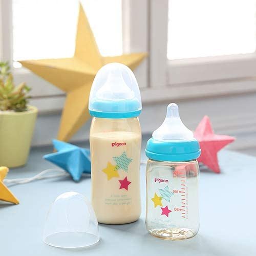 41hg53i-bxL._AC Wide PPSU Anti Colic  Breastfeeding Feeling Baby Bottle Star 240ML - Image 2
