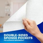 SpongeTowels Ultra Paper Towel, Choose-A-Size® Sheets, 6 Rolls - Image 4