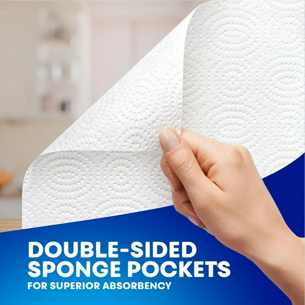 4b396b5b-147b-4d1e-abe6-a6c61d885a74.97eff0a854ff663a7a53665478f5864b SpongeTowels Ultra Paper Towel, Choose-A-Size® Sheets, 6 Rolls - Image 4