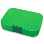 Yumbox Original 6 Compartment Bamboo Green with Jungle Tray - Image 2