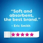 Cashmere Toilet Paper, Hypoallergenic and Septic Safe, 30 Big Rolls = 62 Single Rolls, 30 Big Rolls = 62 Single Rolls - Image 6