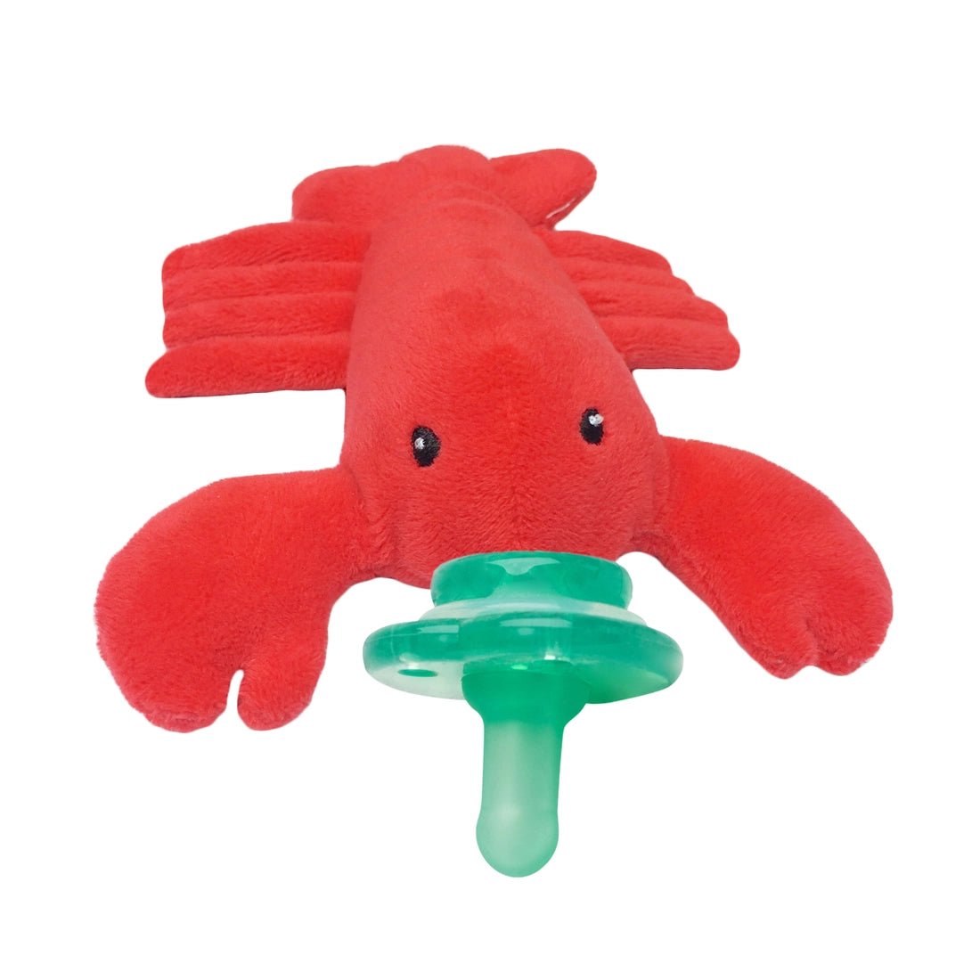 675e95e6139493ffb90631bcc4e596ff650c0e698a21131f33bd9f1b6e3f28a1 Paci-Plushies Buddies – Lexi Lobster - Image 1