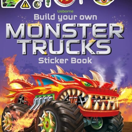Build Your Own: MONSTER TRUCKS STICKER BOOK