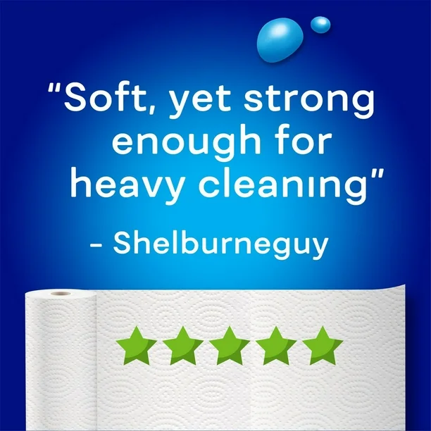 88b8d539-698d-4401-9174-3d98fd671f72.403ebfe9c7830ac3c0373858d18a0657 SpongeTowels Ultra Paper Towel, Choose-A-Size® Sheets, 6 Rolls - Image 3