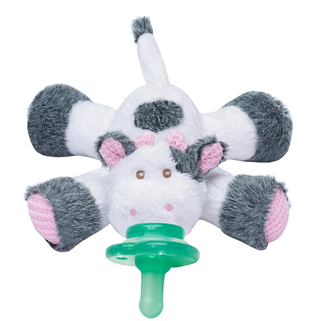 8d154d5812857d1ca87e80c62dc52e9c4b23708dfc0ab3352f12b25322444e19 Paci-Plushies Buddies – Cutsie Cow - Image 1