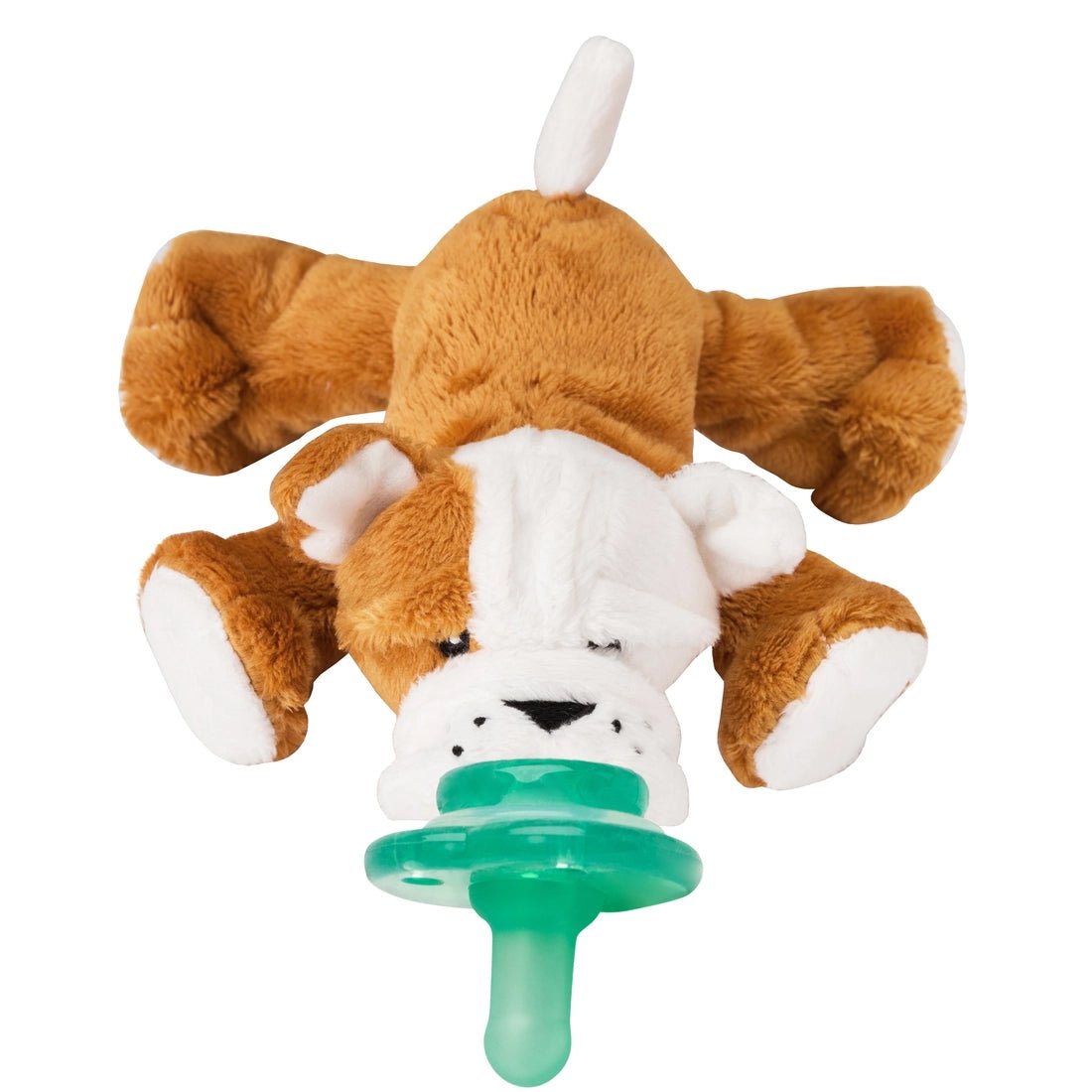 932e9263eee7408d06ff46dcf600120f2e2c945ce11cf216248aa02ae38582be Paci-Plushies Shakies – Barkley Bull Dog - Image 1