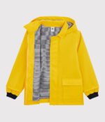 CHILDREN'S UNISEX ICONIC RECYCLED RAINCOAT-JAUNE yellow - Image 4