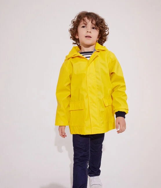 A03IC01J3 CHILDREN'S UNISEX ICONIC RECYCLED RAINCOAT-JAUNE yellow - Image 3