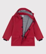 CHILDREN'S UNISEX ICONIC RECYCLED RAINCOAT-CORRIDA red - Image 2