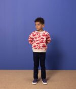 BOYS' PATTERNED FLEECE SWEATSHIRT - Image 3