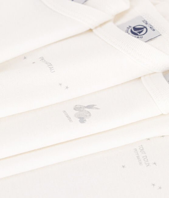 A07J700Z1 LONG-SLEEVED COTTON RABBIT THEMED BODYSUITS - 5-PACK - Image 3