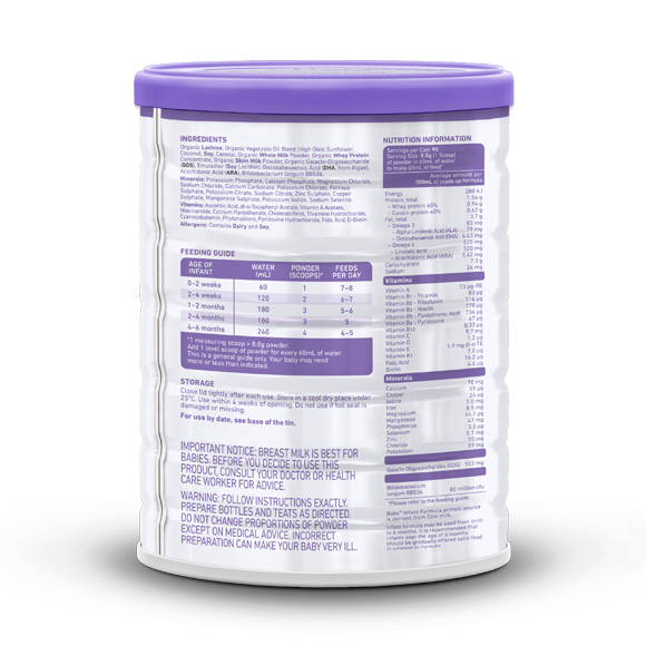 Bubs_SPORE-Stage_1_1-New-3 Bubs Organic® Grass Fed Infant Formula Stage 1 - Image 4