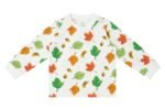 Bamboo Cotton Long Sleeve PJ Set - Eric Carle Autumn Leaves - Image 3