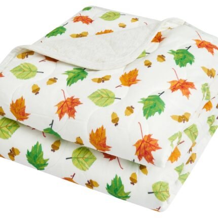 Medium Quilted Winter Blanket 3.2 TOG - Eric Carle Autumn Leaves