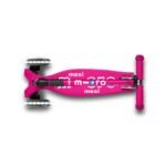 Micro Maxi Foldable LED Scooter-PINK - Image 4