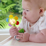 Shake 'n Sparkle Flower Rattle - Image 2