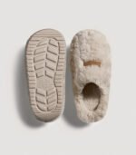 Pawseed Plush Fleece Couple's Slippers - Women's Winter Warm, Non-Slip, AntiBacterial Indoor Fuzzy House Shoes - Image 3