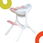 Cocoon Z High Chair | Lounger - Cotton Candy Pink (Floor Model) - Image 2