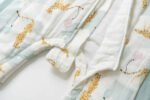 Raglan Bamboo Long Sleeve Footed Sleep  Bag 2.5 TOG - Cheetah Party - Image 4