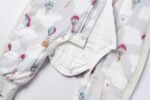 Raglan Long Sleeve Footed Sleep Bag 2.5 TOG (Bamboo) - Meerkats Away! - Image 4