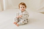 Raglan Long Sleeve Footed Sleep Bag 2.5 TOG (Bamboo) - Meerkats Away! - Image 6