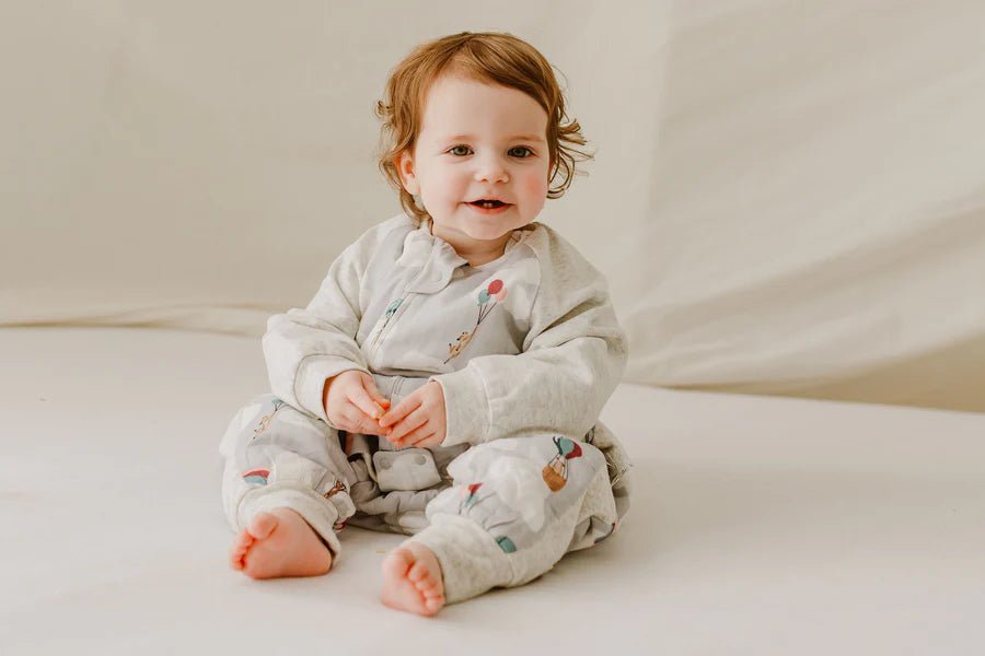 ND23F114U08MAY_L3_900x_6e9d615a-f30b-4915-bc95-82fda4afadf8 Raglan Long Sleeve Footed Sleep Bag 2.5 TOG (Bamboo) - Meerkats Away! - Image 7