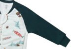 Long Sleeve Footed Sleep Bag 2.5 TOG (Bamboo Jersey) - Christmas Day! - Image 4