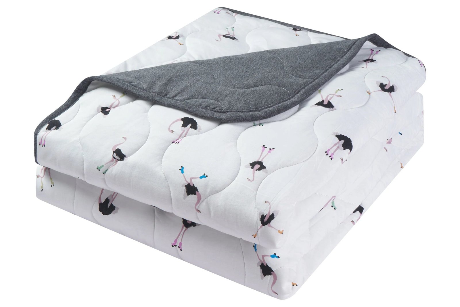 ND23F534U16LRLL_1 Large Quilted Winter Blanket 3.2 TOG (Bamboo Jersey) - Let's Roll! - Image 1