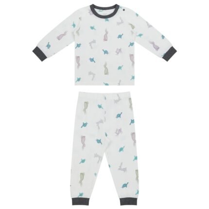 Bamboo Two-Piece Long Sleeve PJ Set - The Tortoise & The Hare