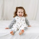 Bamboo Muslin Raglan Long Sleeve Footed Sleep Bag | 2.5 TOG(2-3Y) - Image 6