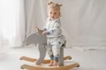 Long Sleeve Footed Sleep Bag 1.0 TOG (Organic Cotton) - Ocean Wonders - Image 6