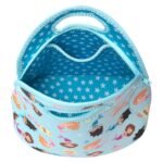 Large, Machine Washable Lunch Bag for Kids - Mermaids - Image 3