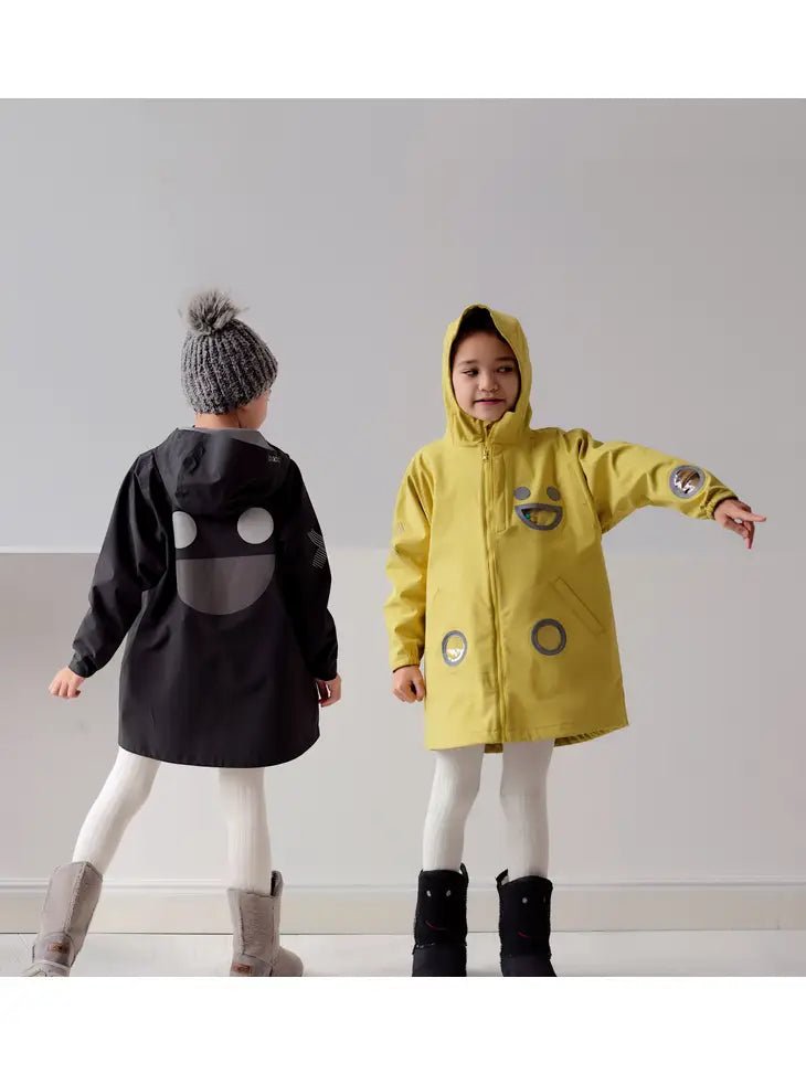 dd2832ce3e27e249c8069f01c0afae04ab820cf70dfba7691bb0c9eaa769fd63 WISTITI Windbreaker Rain Jacket - Black - Image 4