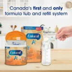 Enfamil A+ 2, Baby Formula, Designed for 6-18 month olds, Contains DHA – an important building block of the brain, Value Pack, Powder Refill, 992g, 2 x 496g - Image 6