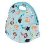 Large, Machine Washable Lunch Bag for Kids - Mermaids - Image 2