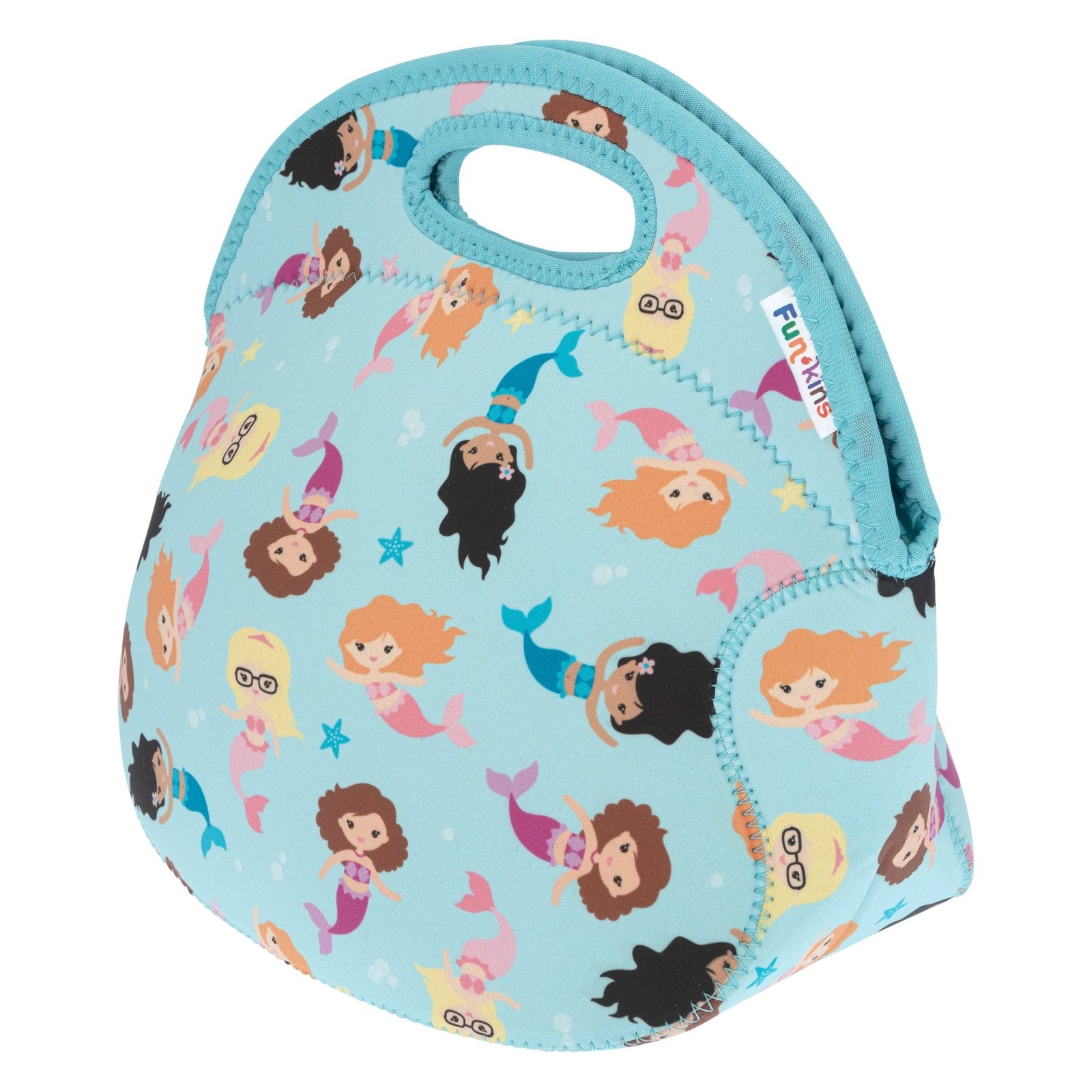 ff15a89595606483a4dc490325e2d4fd03fb3b7708358f916aed62d1aa7c182c_1 Large, Machine Washable Lunch Bag for Kids - Mermaids - Image 2