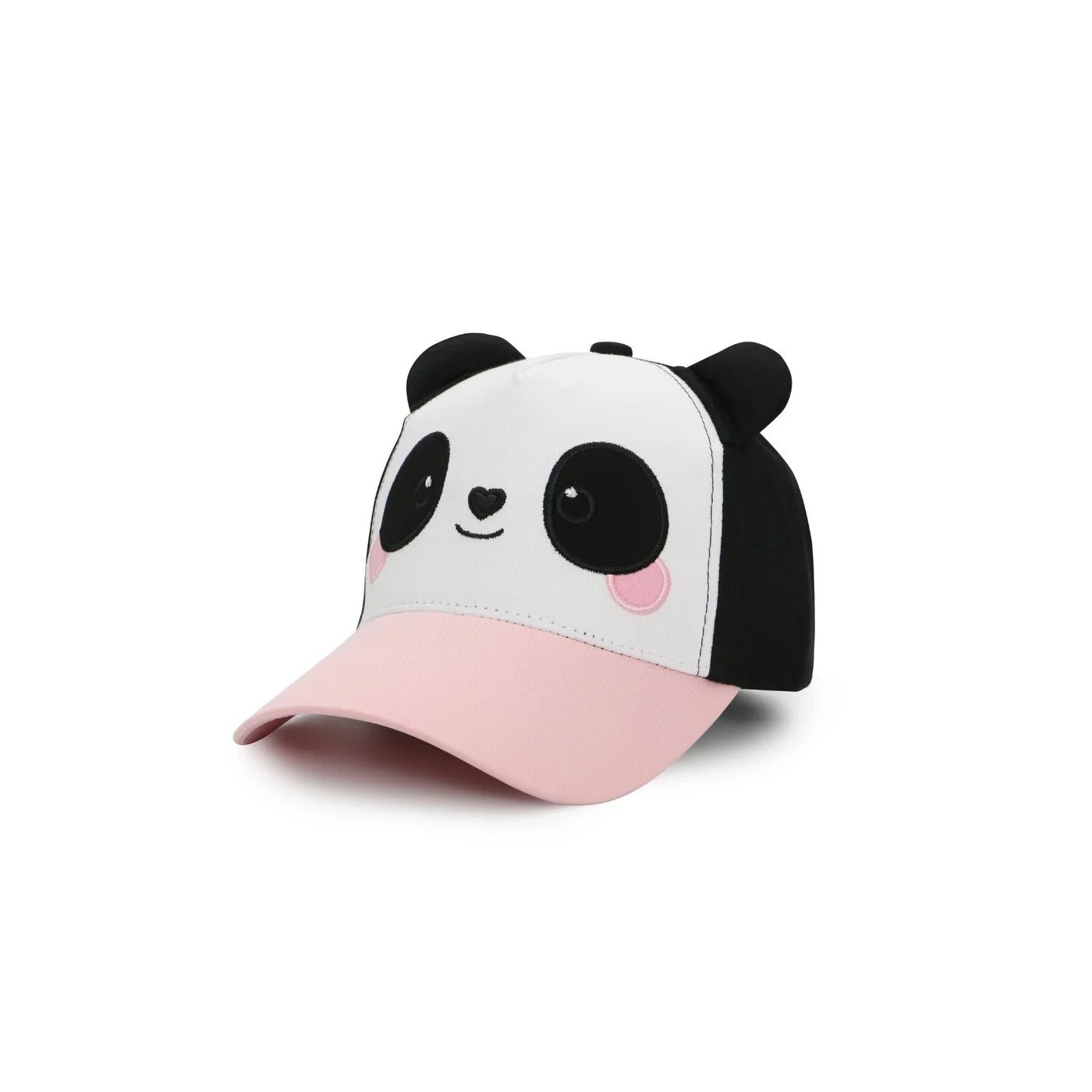 fjkdc833_2_lg Kids' UPF50+ 3D Cap - Panda - Image 1
